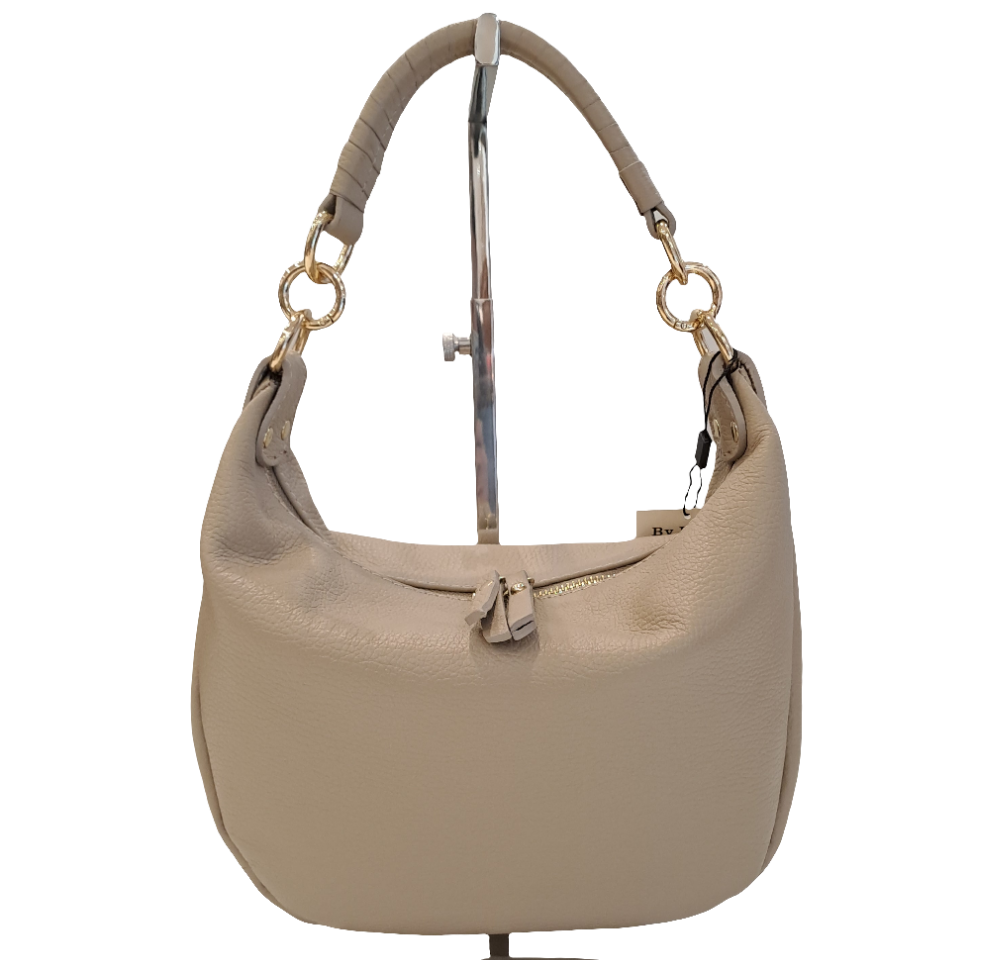 Borsa Alisso tortora a spalla&tracolla