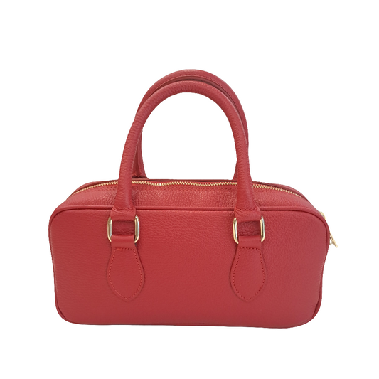 118015 Borsa Alice rossa double face a mano&spalla