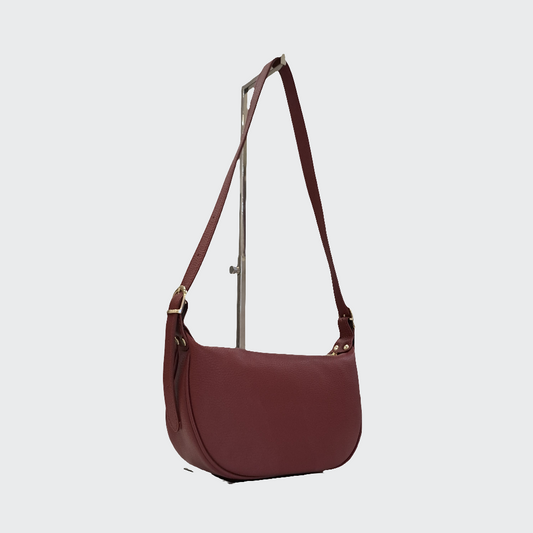 Borsa Amarillide rosso bordo a spalla&tracolla