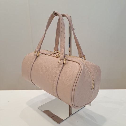 114212 Borsa Boston rosa cipria a mano&spalla