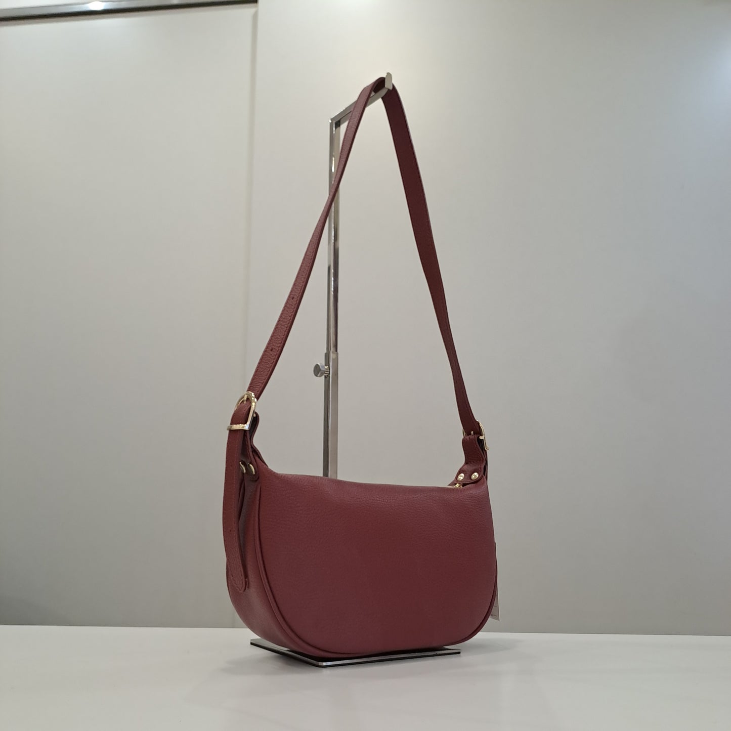 Borsa Amarillide rosso bordo a spalla&tracolla