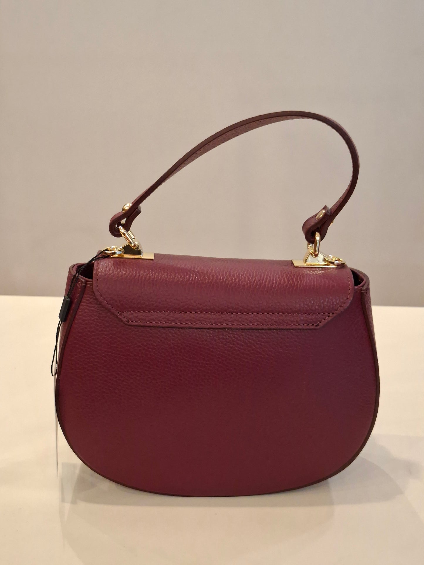 111910 Borsa kayla bordeux a mano&tracolla