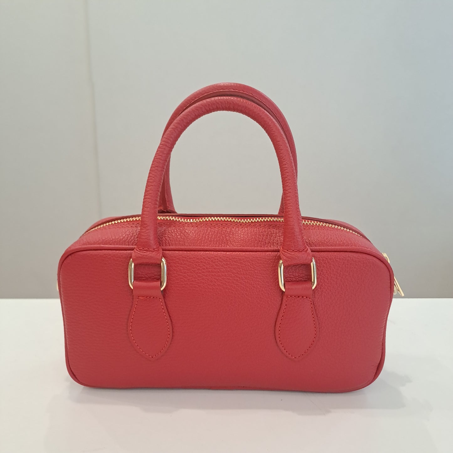 118015 Borsa Alice rossa double face a mano&spalla