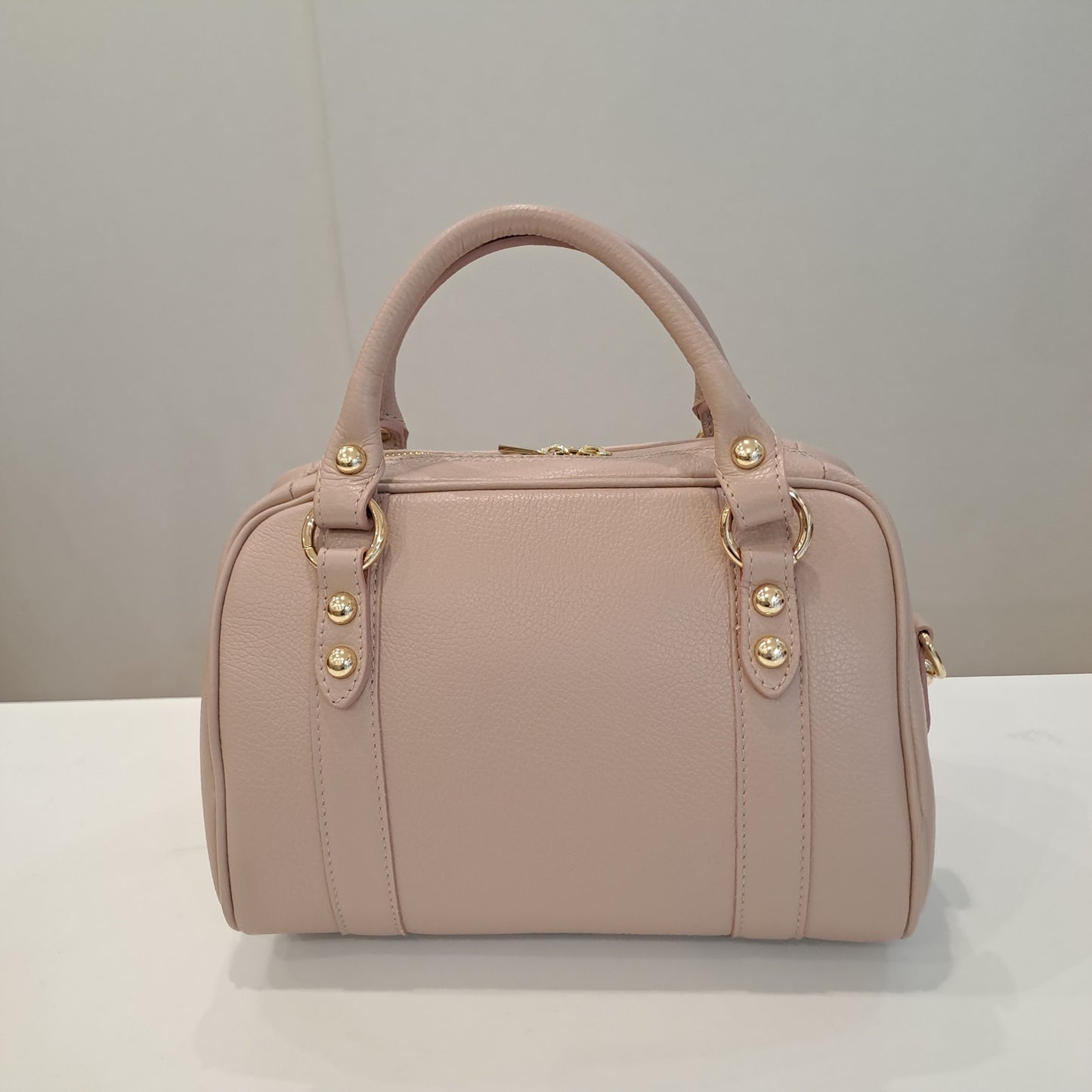 Borsa venezia a mano cipria