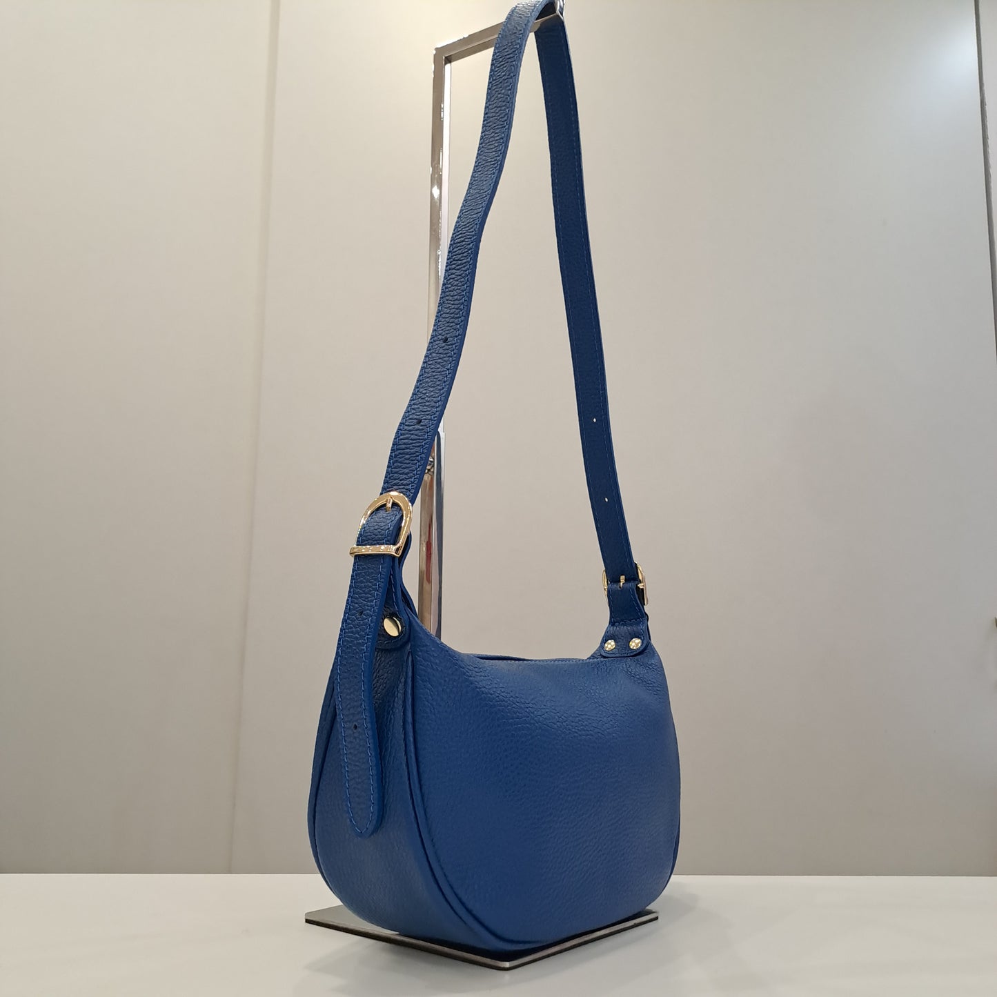 Borsa Amarillide blu elettrico a spalla&tracolla