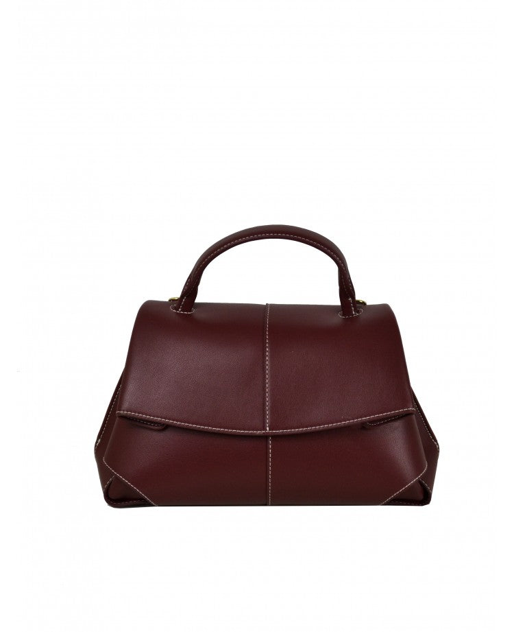 100842Borsa Collodi GG burgundy a mano&tracolla spessa