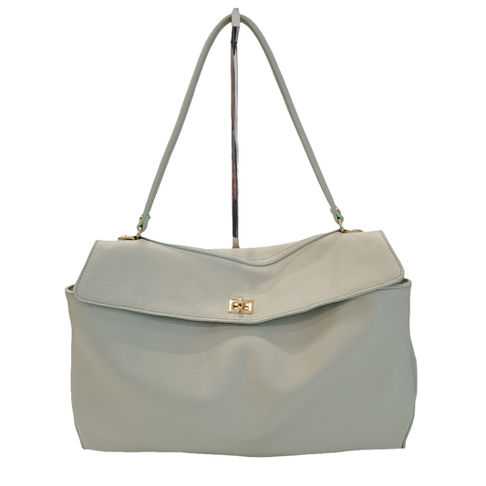114210 Borsa altea latte menta a spalla&tracolla
