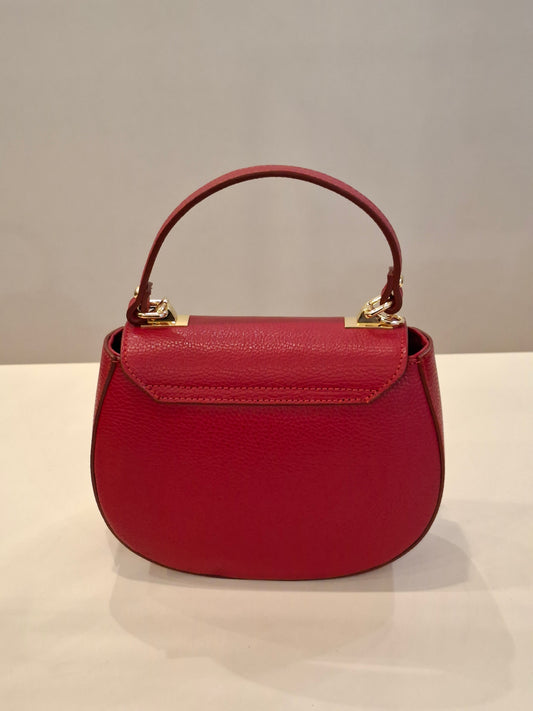 111910 Borsa kayla rossa a mano&tracolla