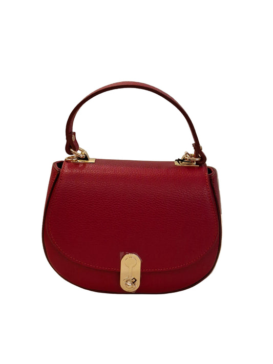 111910 Borsa kayla rossa a mano&tracolla