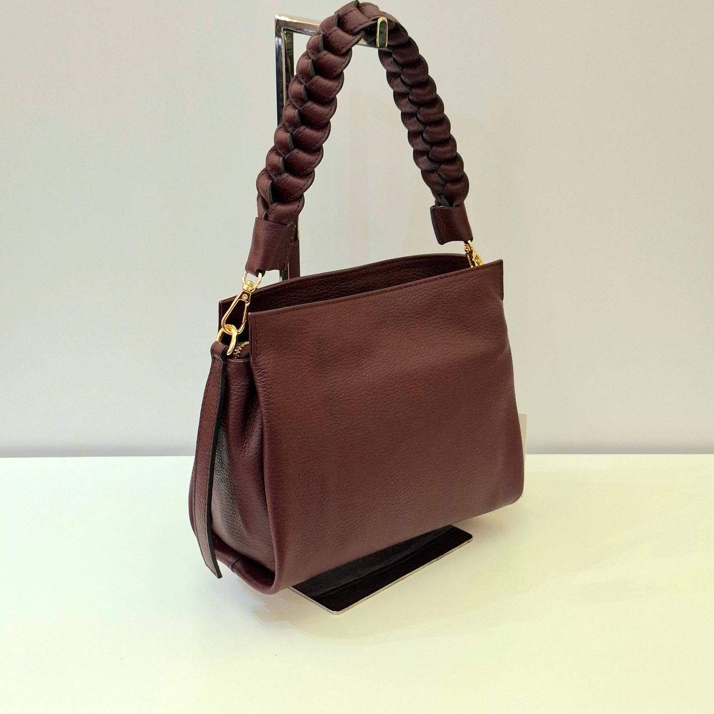 101231Borsa Burano bordeux a spalla&tracolla