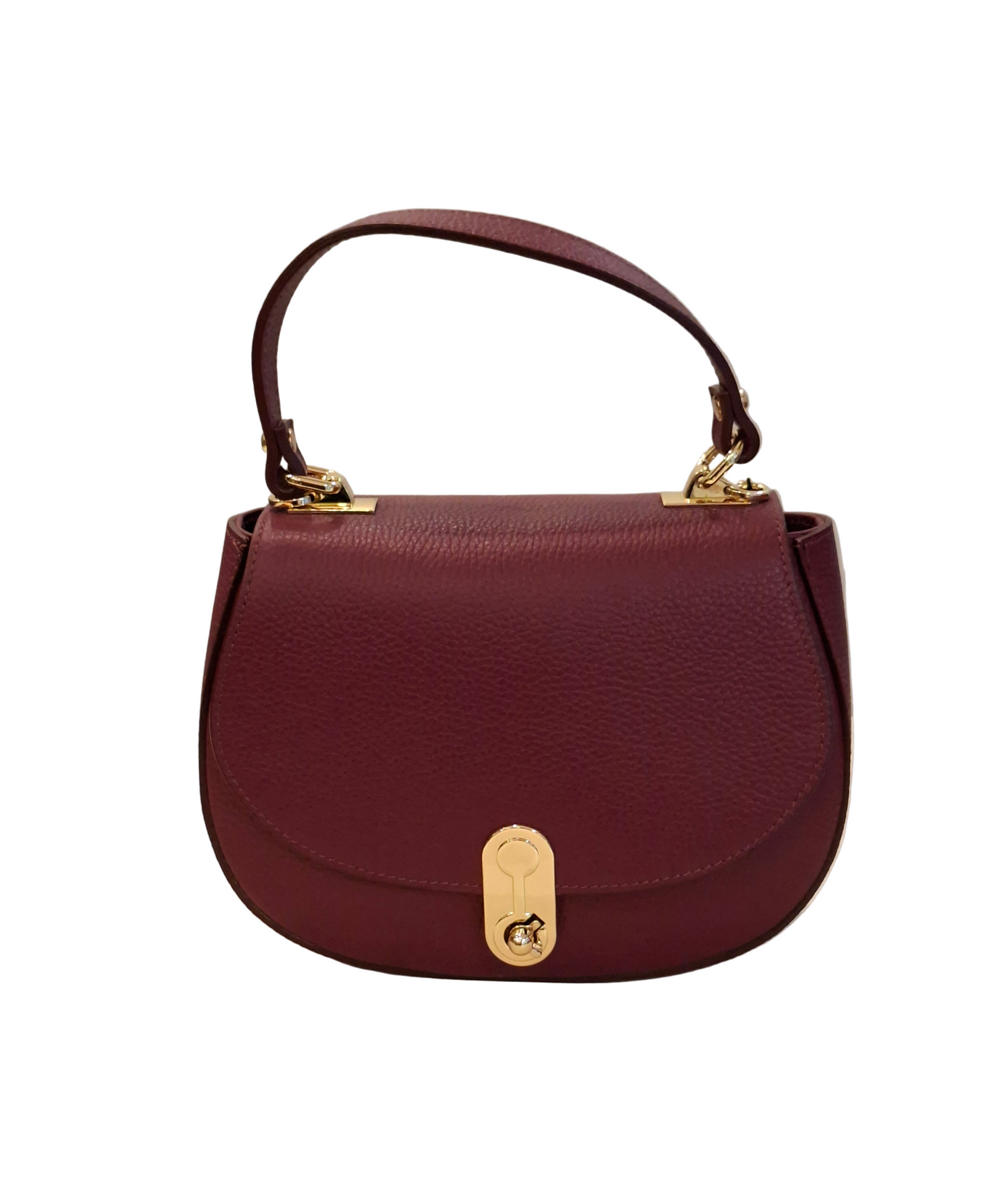 111910 Borsa kayla bordeux a mano&tracolla